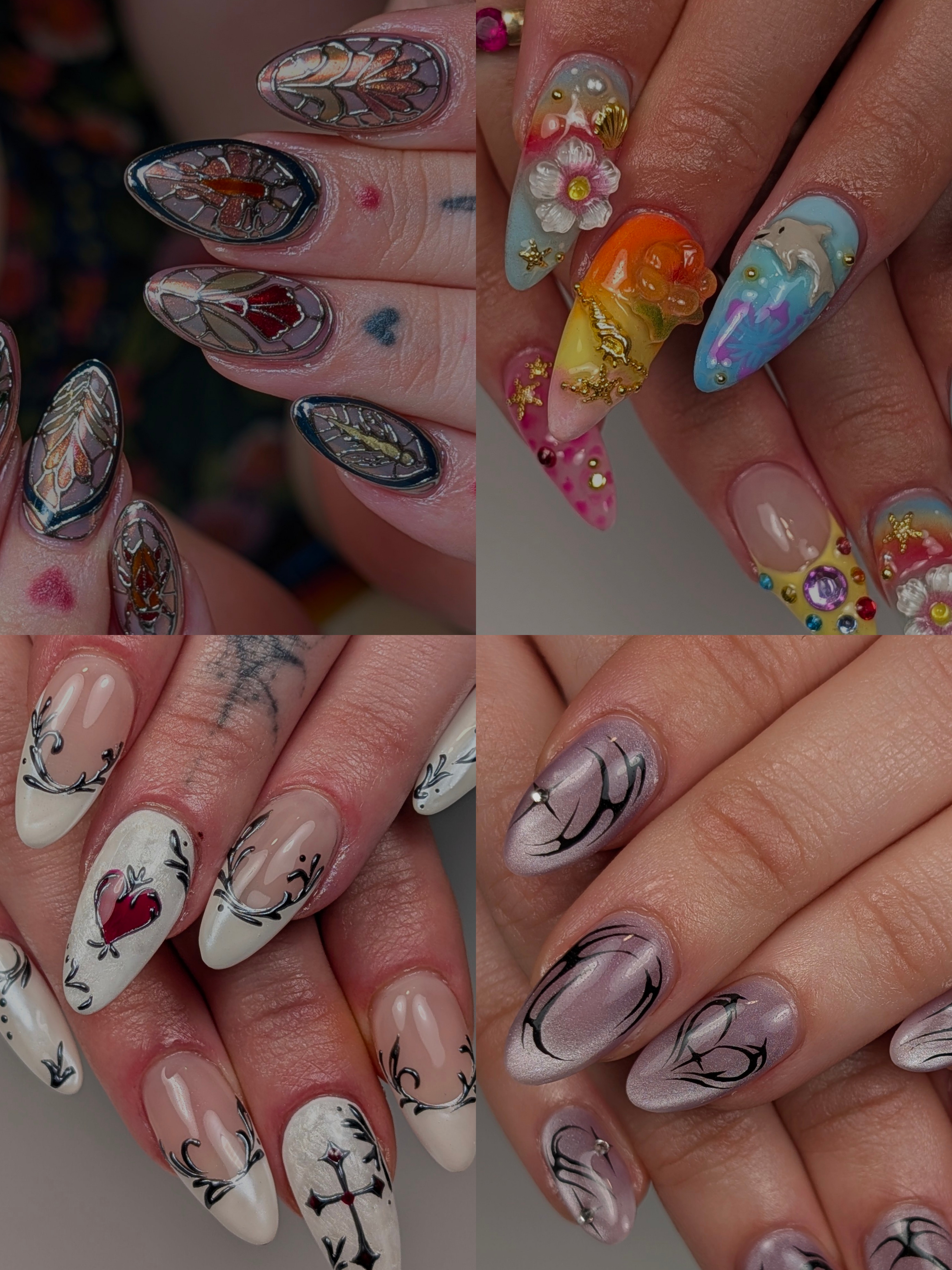 Lucifer Nails Atelier — Arbeit am Nageldesign